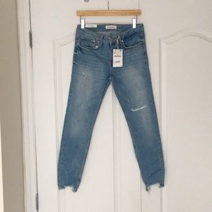 Zara Sonora Blue Skinny Jeans